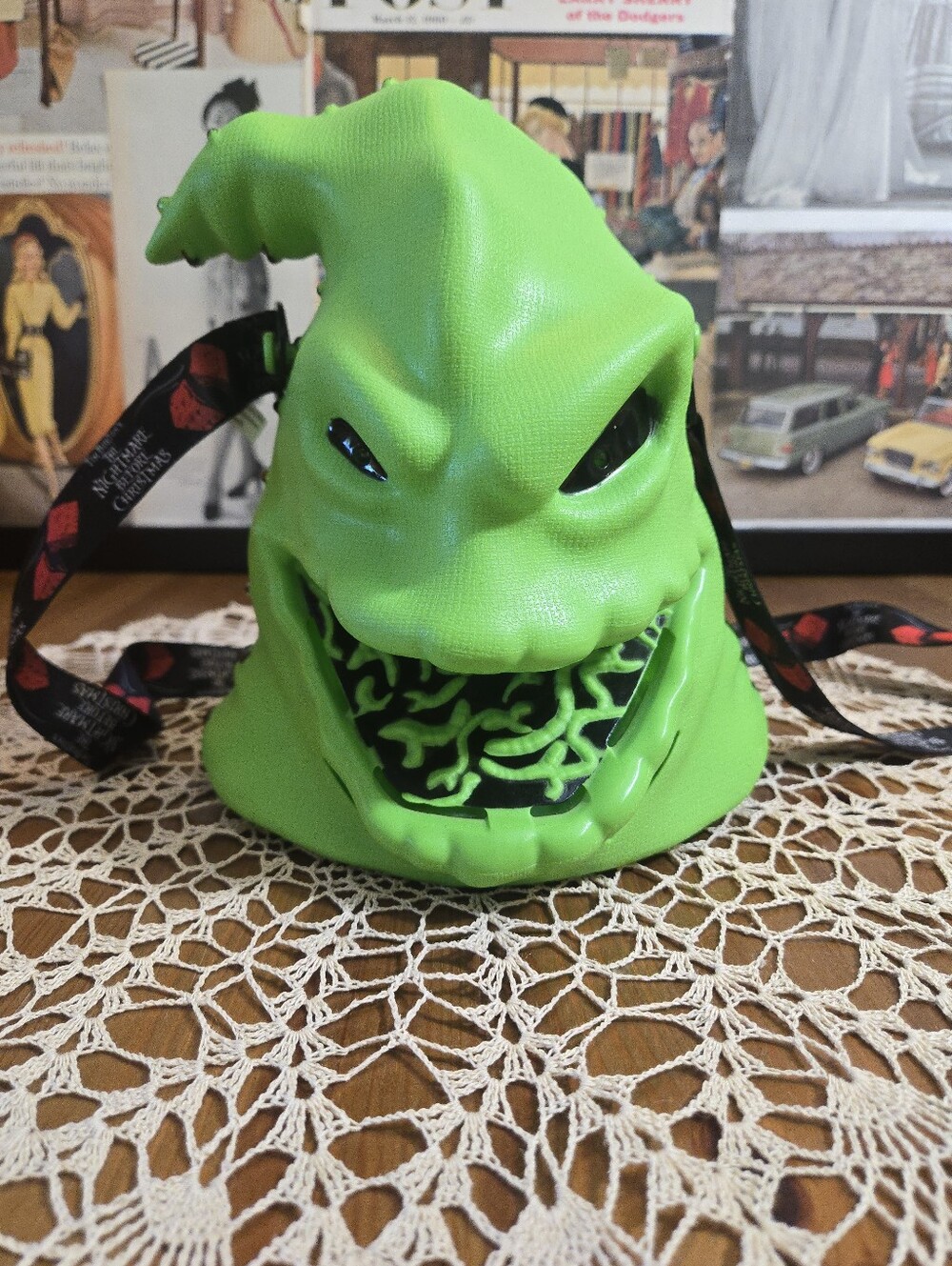 Disney The Nightmare Before Christmas Oogie Boogie Light Up Popcorn Bucket
